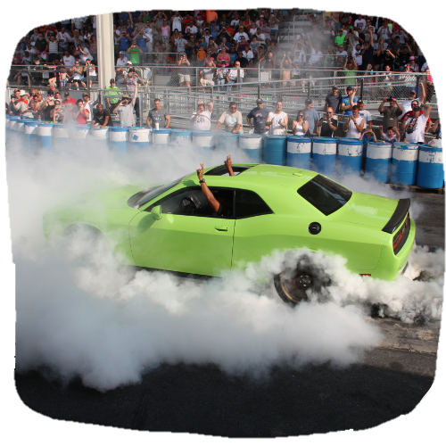 Chrysler Hellcat Burnout